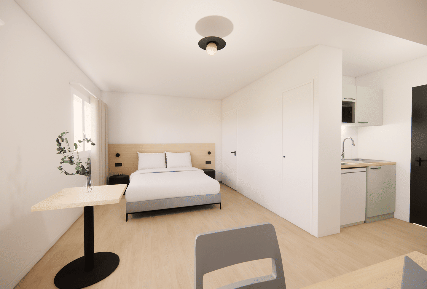 Appartement 1 pièce 23 m² · à Mulhouse · 23 m² · 688 €/mois