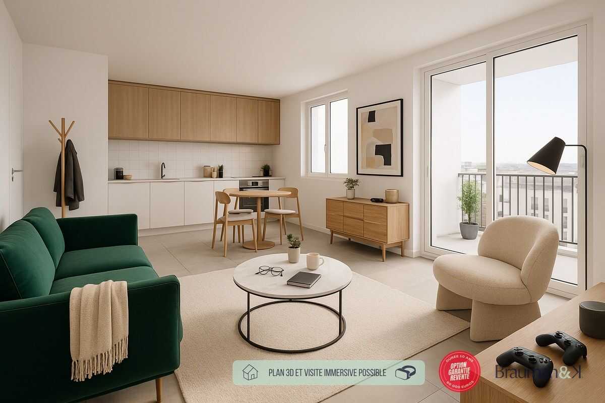 Appartement 2 pièces 38 m² · à Strasbourg · 38 m² · 166 900 €