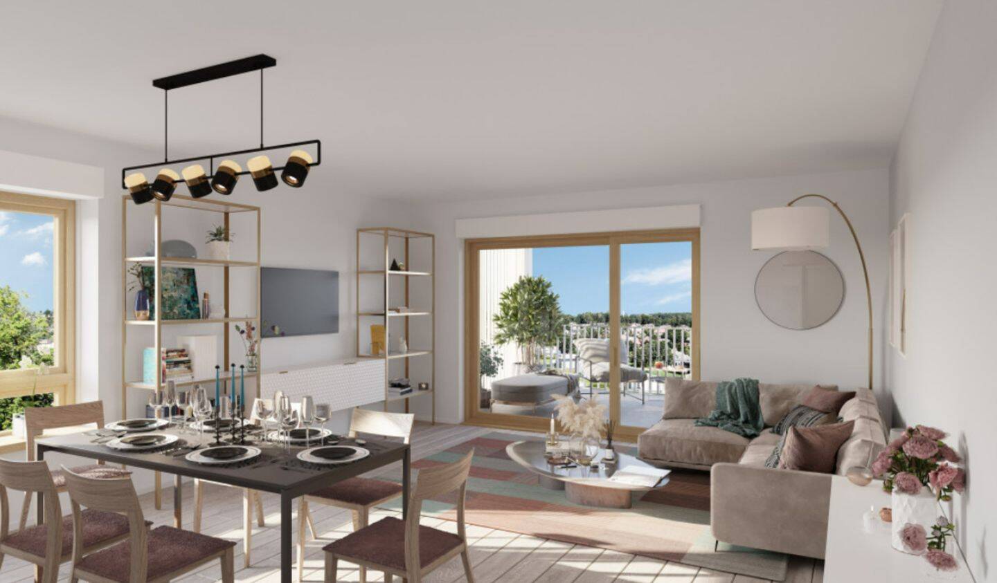 Appartement 2 pièces 47 m² · à Montigny-lès-Metz · 47 m² · 215 500 €