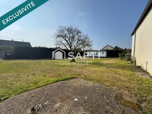 Terrain constructible viabilisé à vendre 38 000 € 975 m² de terrain Mansigné 72510