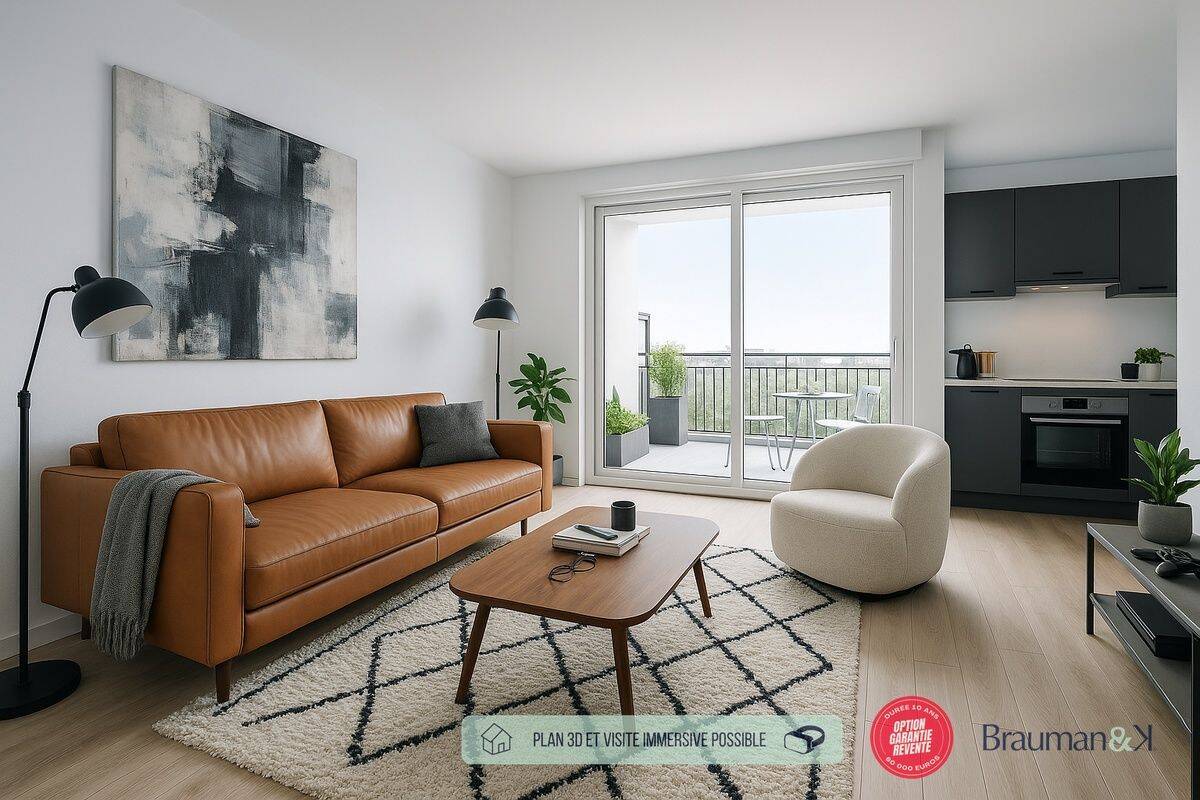 Appartement 1 pièce 32 m² · à Gagny · 32 m² · 133 053 €