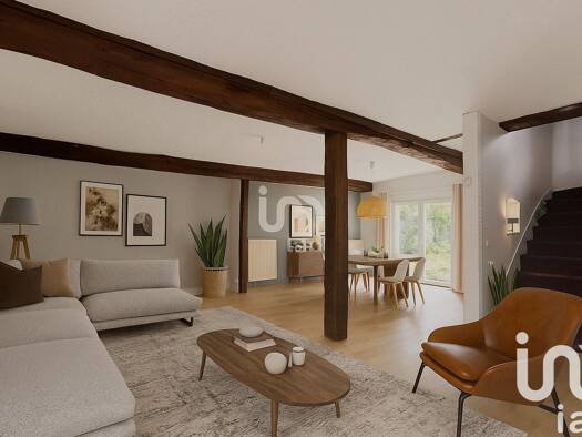 Maison de ville à vendre 128 500 € 6 pièces 3 chambres 138 m² 575 m² de terrain Montmirail 51210