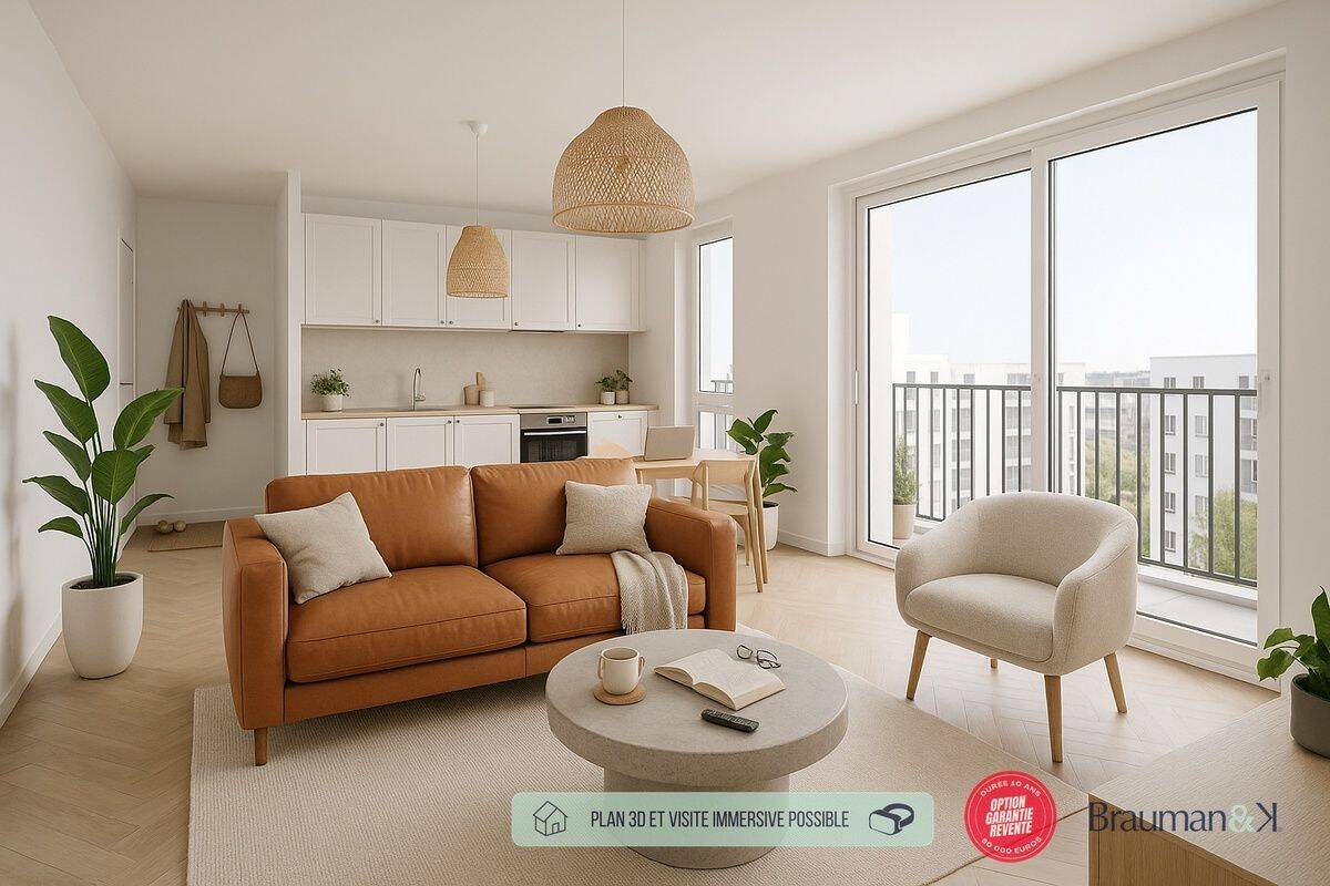 Appartement 3 pièces 62 m² · à Strasbourg · 62 m² · 277 000 €
