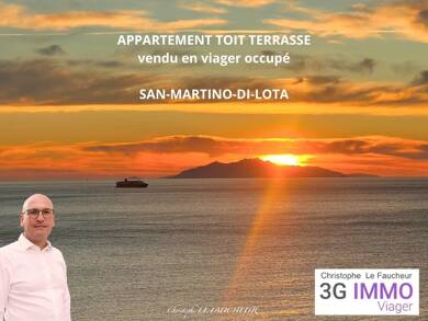 Appartement en viager occupé Bouquet 157 800 € 4 pièces 3 chambres 118 m² Sous le toit, Étage 4/4 San-Martino-Di-Lota 20200