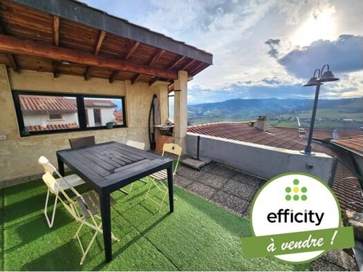 Maison de ville à vendre 185 000 € 4 pièces 3 chambres 121 m² Saint-Romain-en-Jarez 42800