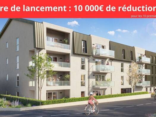 Appartement à vendre - neuf 159 000 € 2 pièces 1 chambre 47,3 m² 1er étage Budange-Edange-Les Chênes Fameck 57290