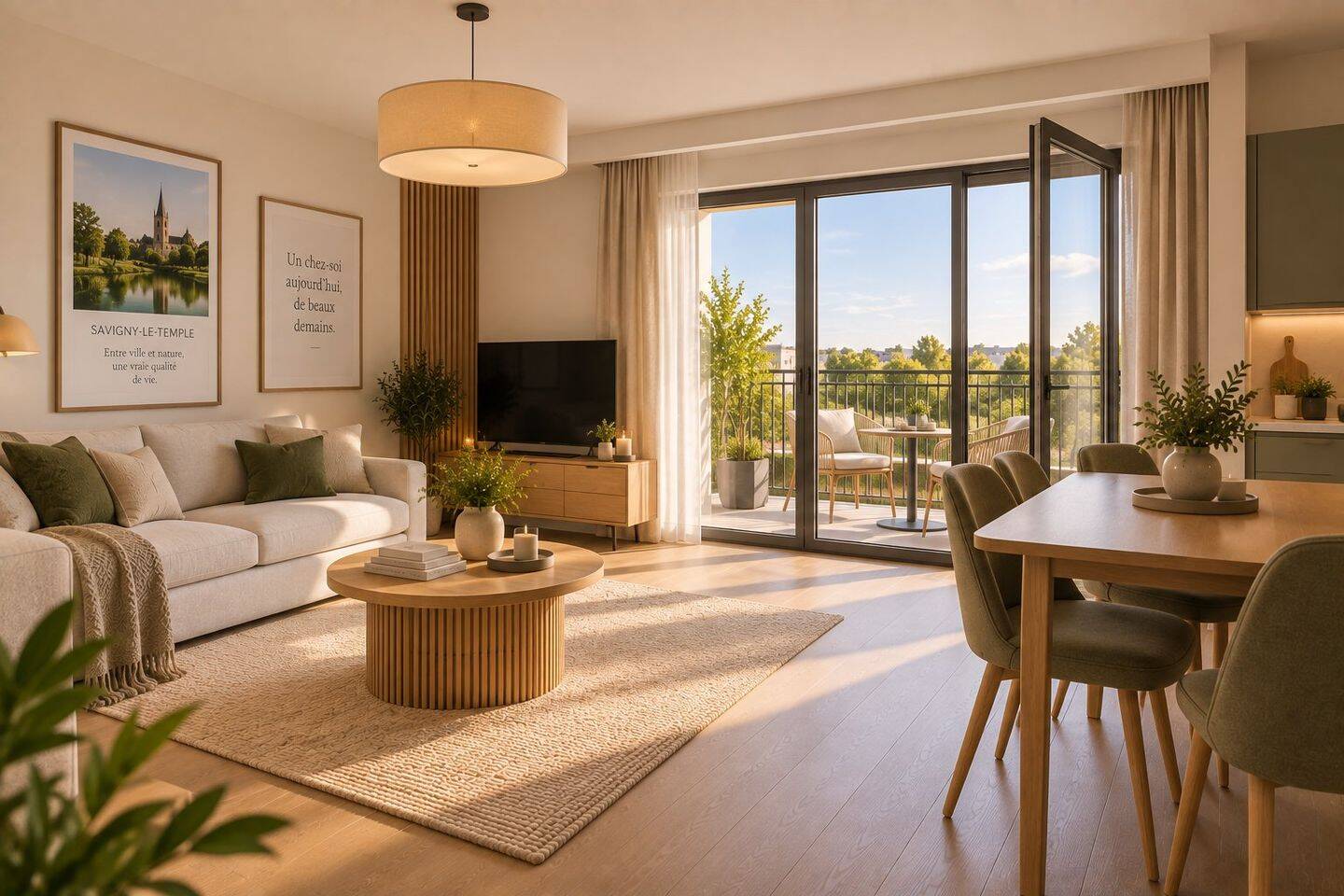 Appartement 2 pièces 50 m² · à Savigny-le-Temple · 50 m² · 164 000 €