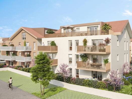 Appartement à vendre - neuf 239 000 € 2 pièces 1 chambre 39,8 m² RDC Centre La Roche-sur-Foron 74800