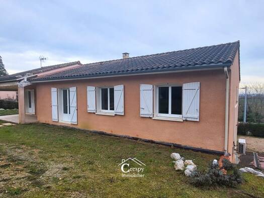 Maison de plain-pied à vendre 362 000 € 4 pièces 3 chambres 126 m² 1 035 m² de terrain Caraman 31460