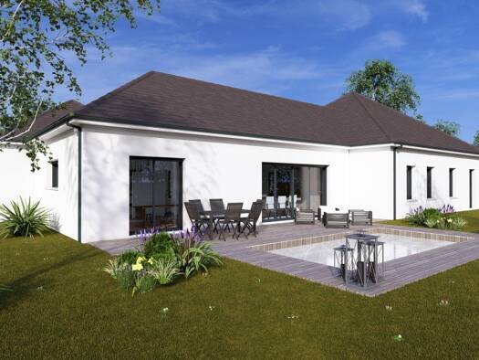 Terrain avec maison neuve à vendre 595 000 € 4 pièces 3 chambres 167 m² 5 824 m² de terrain Jugeals-Nazareth 19500