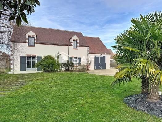 Maison à vendre 385 000 € 5 pièces 4 chambres 165 m² 1 300 m² de terrain Mardié 45430