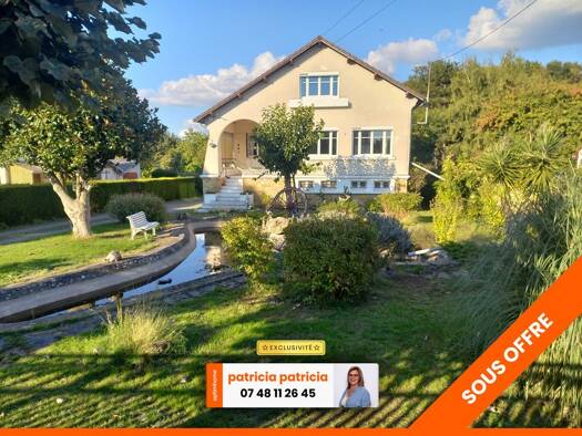 Maison à vendre 159 000 € 5 pièces 3 chambres 135 m² 3 294 m² de terrain Bourgneuf Vierzon 18100