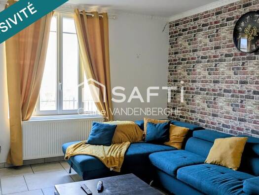 Maison à vendre 182 000 € 7 pièces 4 chambres 145 m² 2 000 m² de terrain La Fère 02800