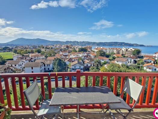 Appartement à vendre 408 000 € 3 pièces 2 chambres 45,4 m² Étage 2/2 Centre Ville-La Plage Hendaye 64700
