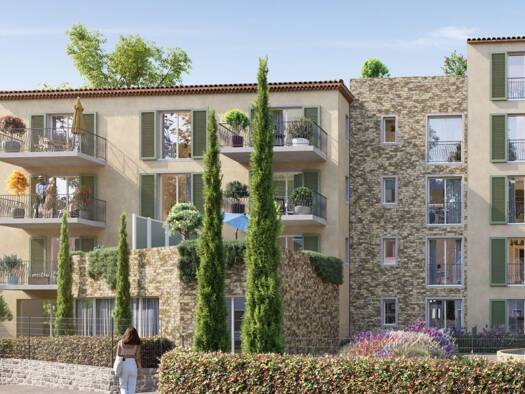 Appartement à vendre - neuf 245 000 € 2 pièces 1 chambre 49,5 m² 2ème étage Auribeau-sur-Siagne 06810