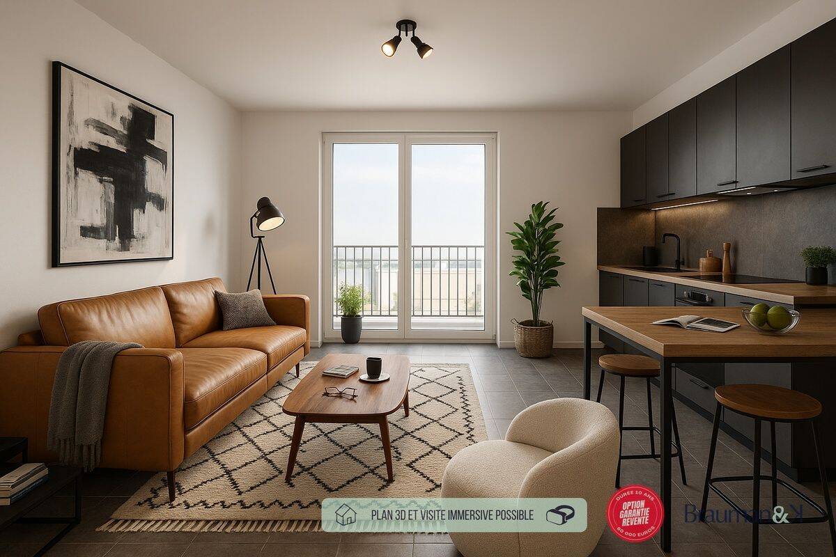 Appartement 3 pièces 56 m² · à Montreuil · 56 m² · 430 000 €