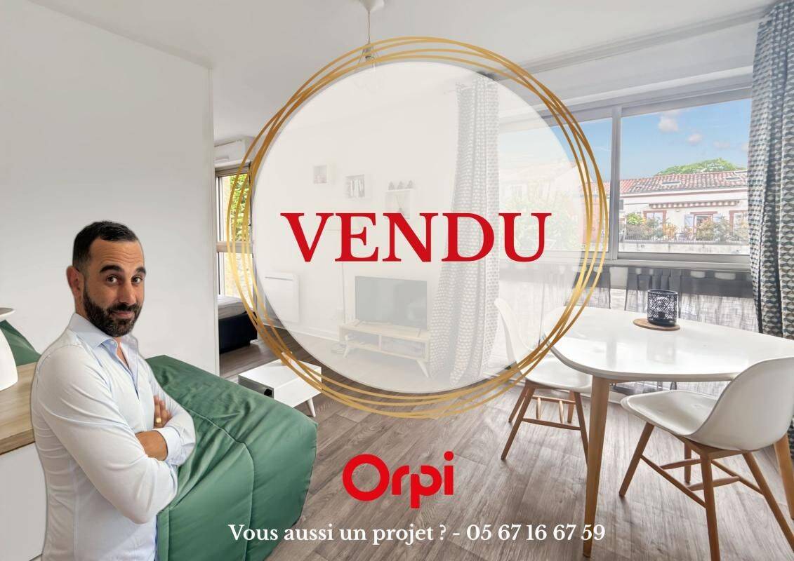 Appartement 2 pièces 24 m² · à Toulouse · 24 m² · 110 000 €