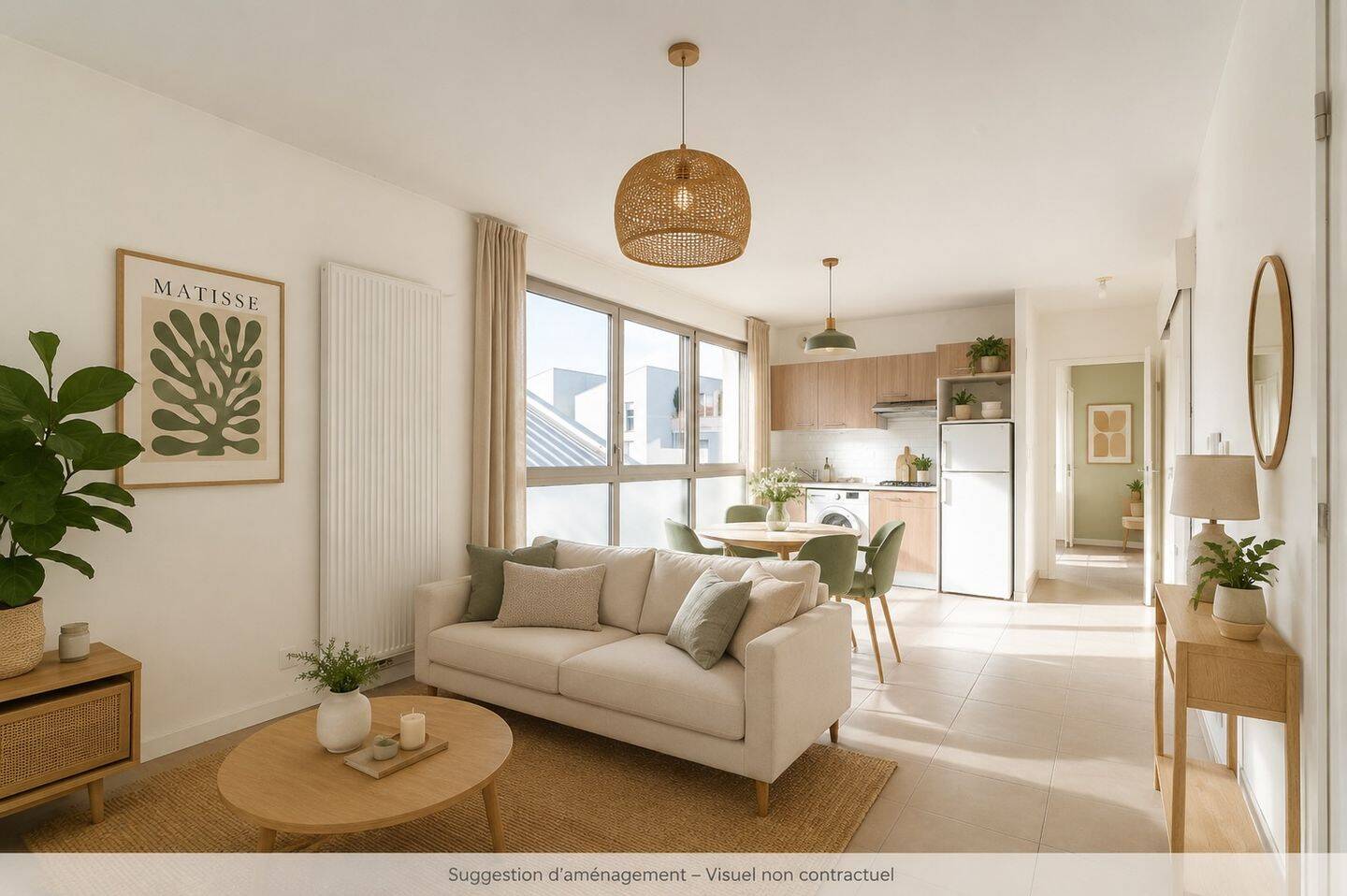 Appartement 3 pièces 63 m² · à Bordeaux · 62,6 m² · 249 900 €