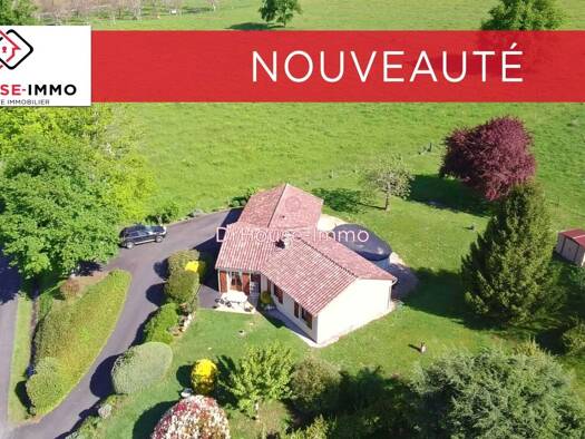 Maison de plain-pied à vendre 297 110 € 4 pièces 3 chambres 90 m² 1 700 m² de terrain Puybrun 46130