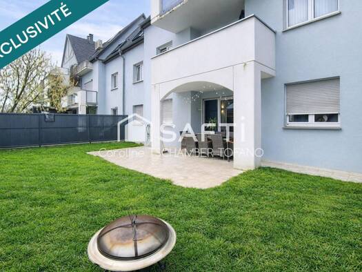 Appartement à vendre 245 000 € 4 pièces 1 chambre 87 m² RDC Rosenau 68128