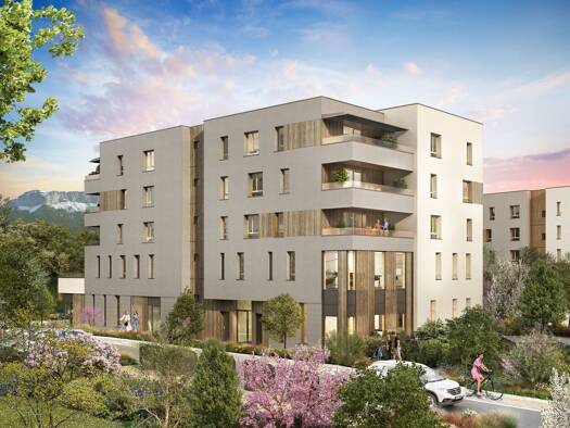 Appartement à vendre - neuf 285 000 € 2 pièces 1 chambre 45 m² dès le 31/03/2028 Pringy 74370