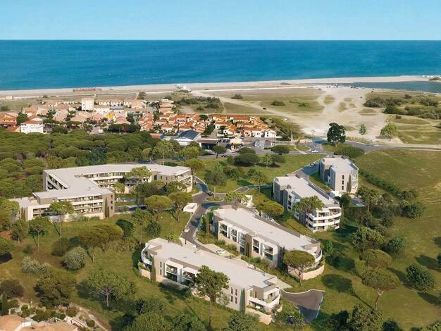 Appartement à vendre - neuf 172 000 € 2 pièces 1 chambre 39 m² 1er étage Le Barcarès 66420