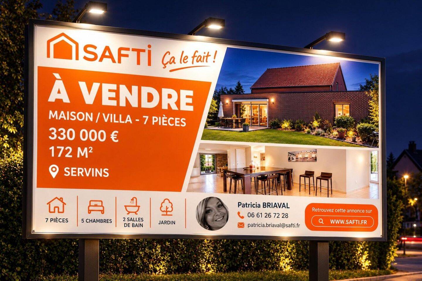 Maison 7 pièces 172 m² · à Servins · 172 m² · 330 000 €