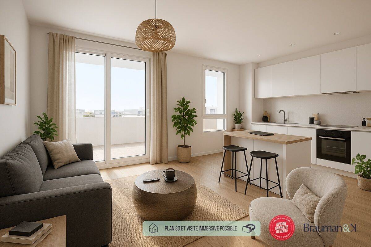 Appartement 3 pièces 64 m² · à Guipavas · 64 m² · 264 000 €