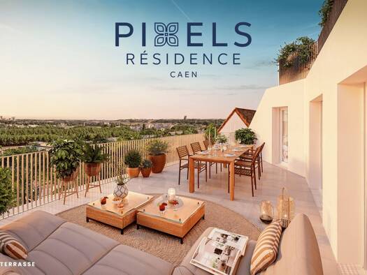 Appartement à vendre - neuf 314 000 € 4 pièces 3 chambres 80,5 m² dès le 31/03/2028 Sainte Thérèse-Demi Lune Caen 14000