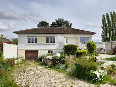 Maison de plain-pied à vendre 179 900 € 4 pièces 3 chambres 90 m² 1 450 m² de terrain Chauny 02300