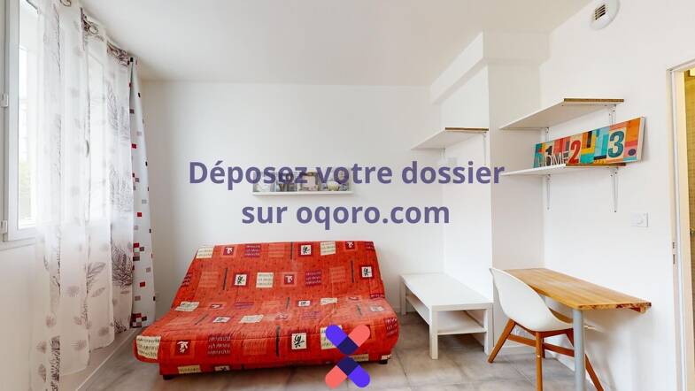 Appartement à louer 499 € 1 pièce 14 m² RDC Lakanal-Strasbourg Tours 37000