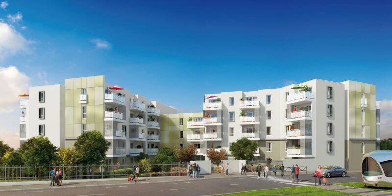 Appartement 2 pièces 51 m² · à Saint-Priest · 51,3 m² · 672 €/mois