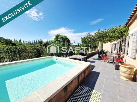 Maison à vendre 485 000 € 4 pièces 3 chambres 114 m² 818 m² de terrain Gargas 84400