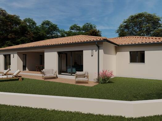 Terrain avec maison neuve à vendre 384 000 € 4 pièces 3 chambres 120 m² 2 500 m² de terrain Martel 46600