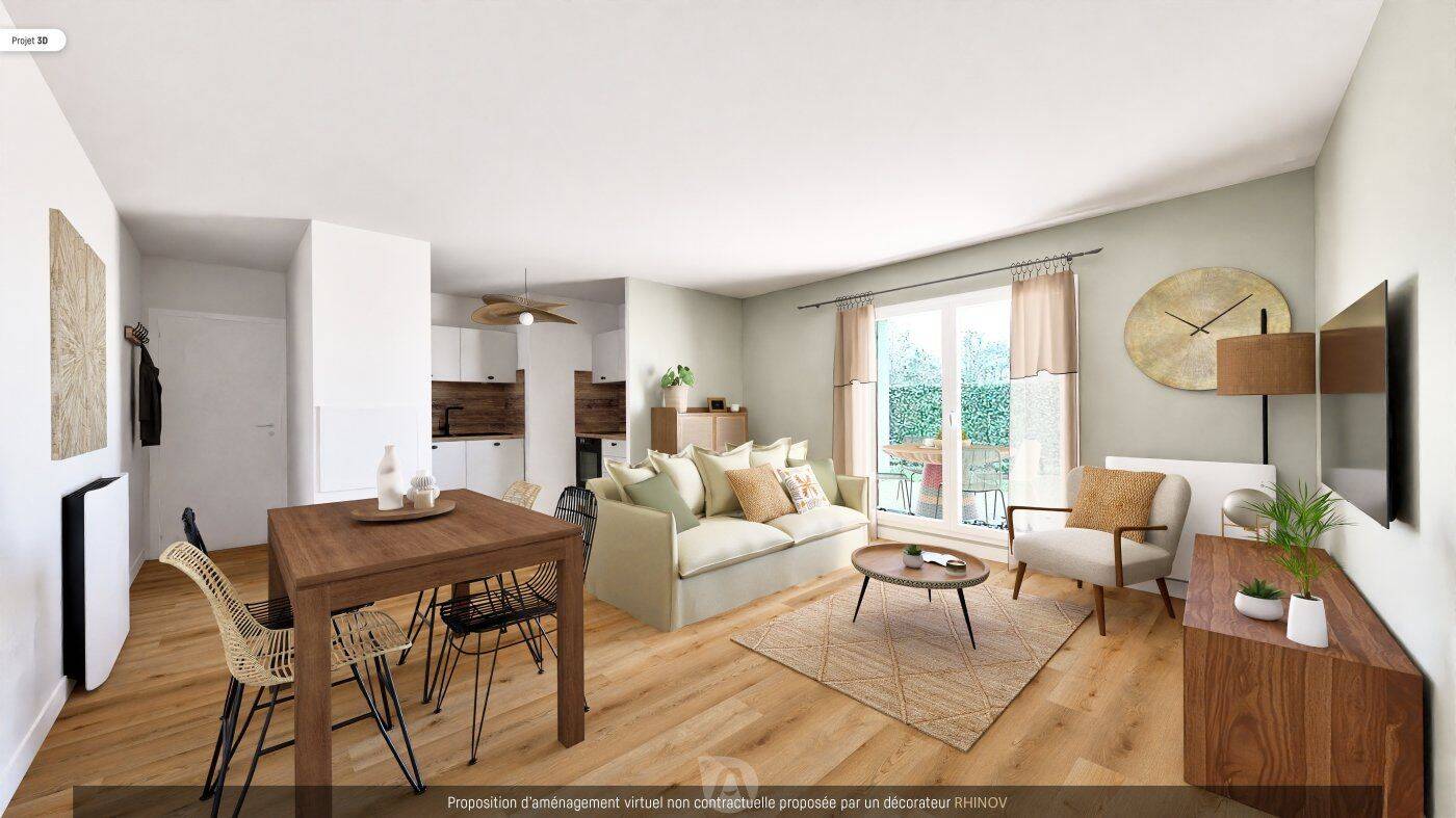 Appartement 3 pièces 65 m² · à Sautron · 65,1 m² · 209 000 €