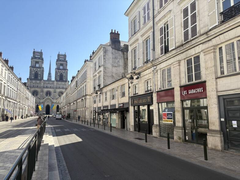 Local commercial à louer 2 500 € 105 m² de surface de vente Bourgogne-Châtelet Orleans 45000