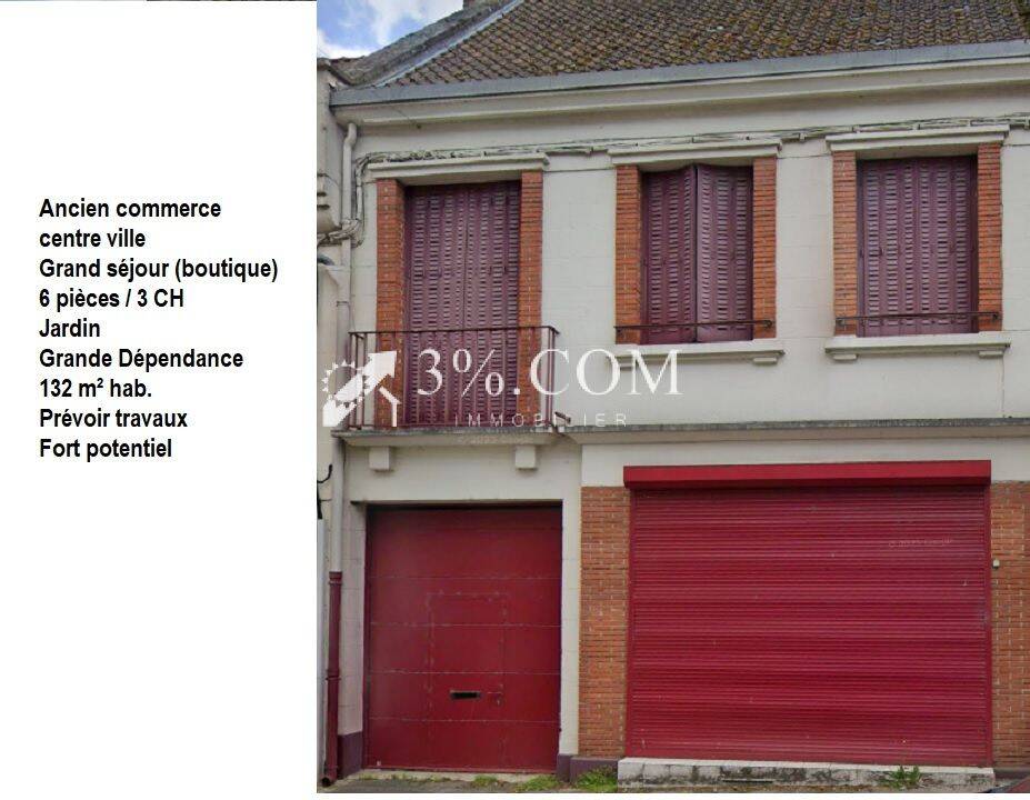 Maison 6 pièces 128 m² · à Airaines · 127,8 m² · 104 500 €