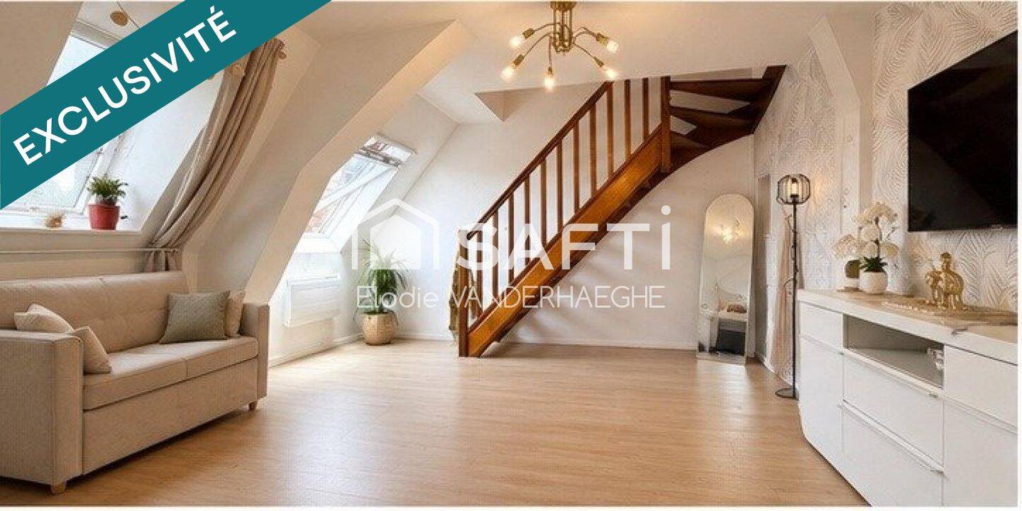 Appartement 2 pièces 57 m² · à Douai · 57 m² · 99 000 €