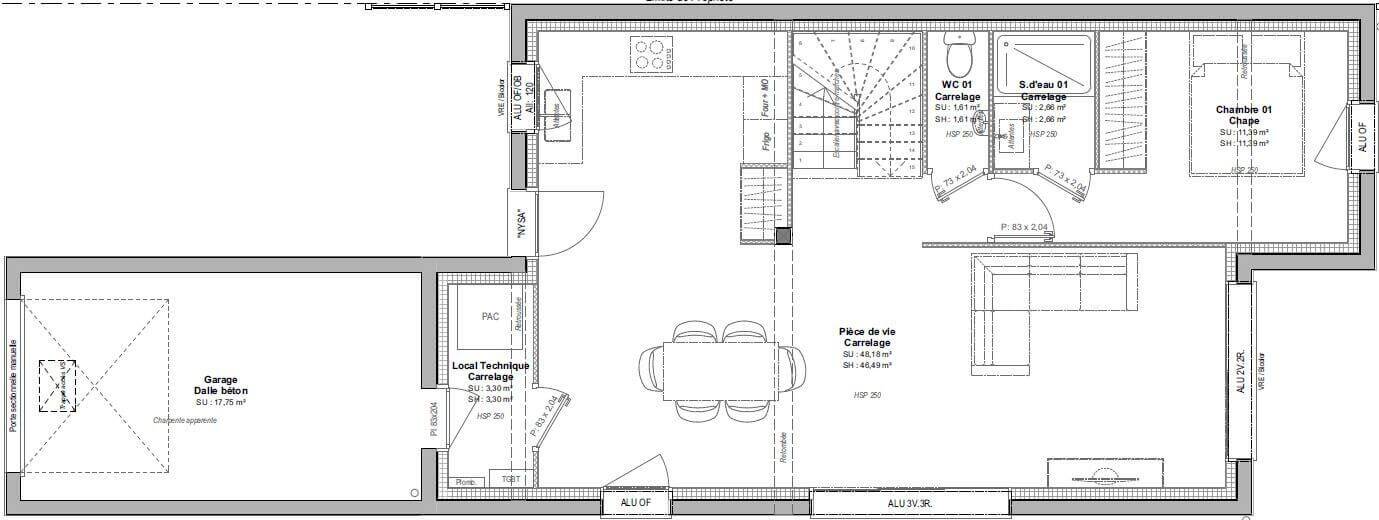 Maison 6 pièces 120 m² · à Noyal-Châtillon-sur-Seiche · 120 m² · 331 880 €