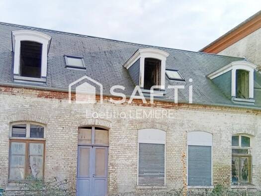 Maison à vendre 147 000 € 1 pièce 1 chambre 200 m² 300 m² de terrain Centre Ville-Emonville Abbeville 80100