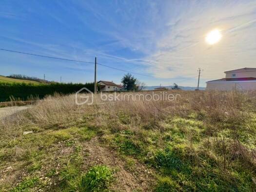 Terrain constructible viabilisé à vendre 220 000 € 482 m² de terrain Simandres 69360