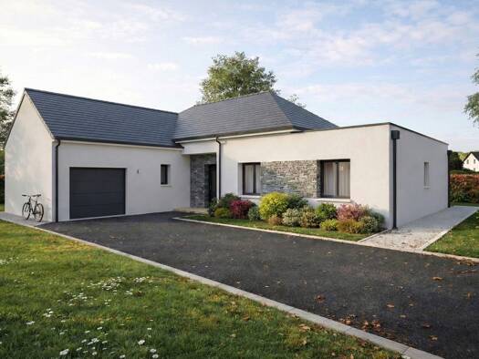 Terrain avec maison neuve à vendre 269 441 € 5 pièces 4 chambres 126 m² 465 m² de terrain Sainte-Maure-de-Touraine 37800