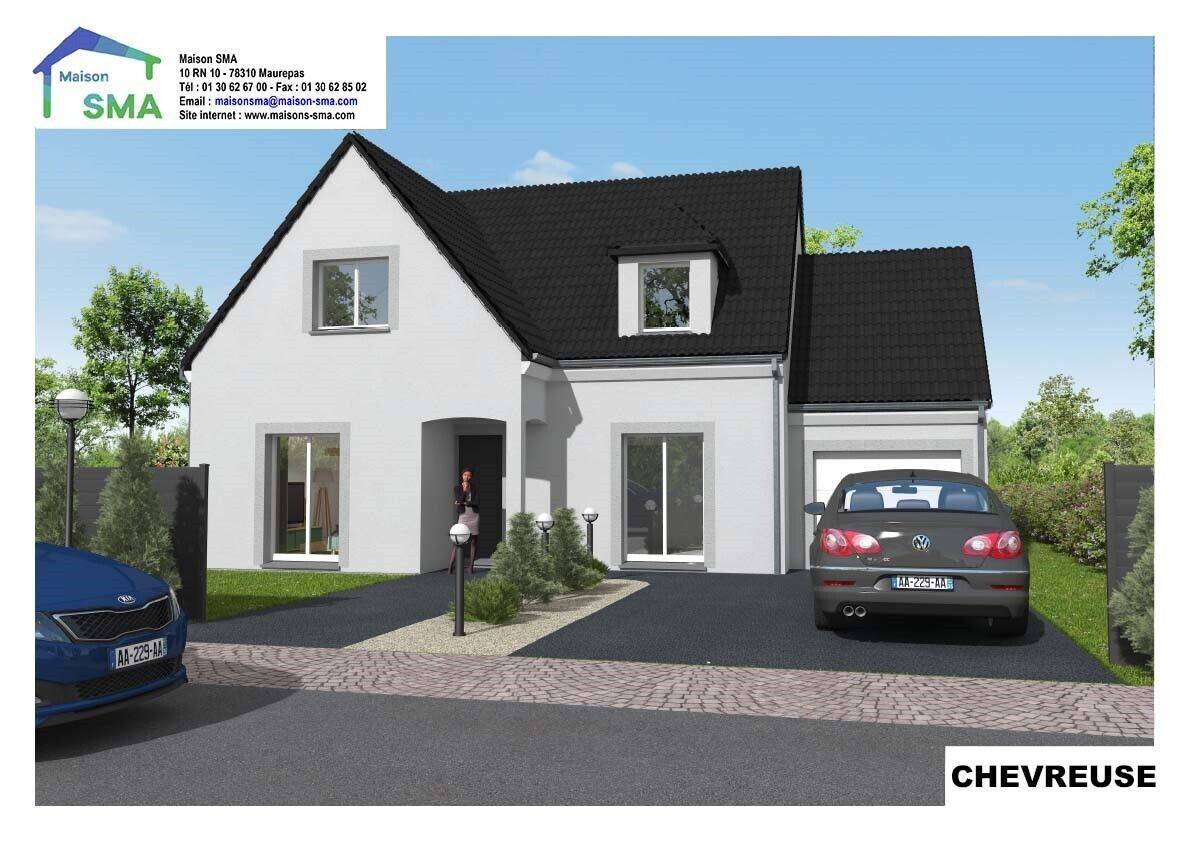 Maison 6 pièces 122 m² · à Boullay-les-Troux · 122 m² · 379 600 €
