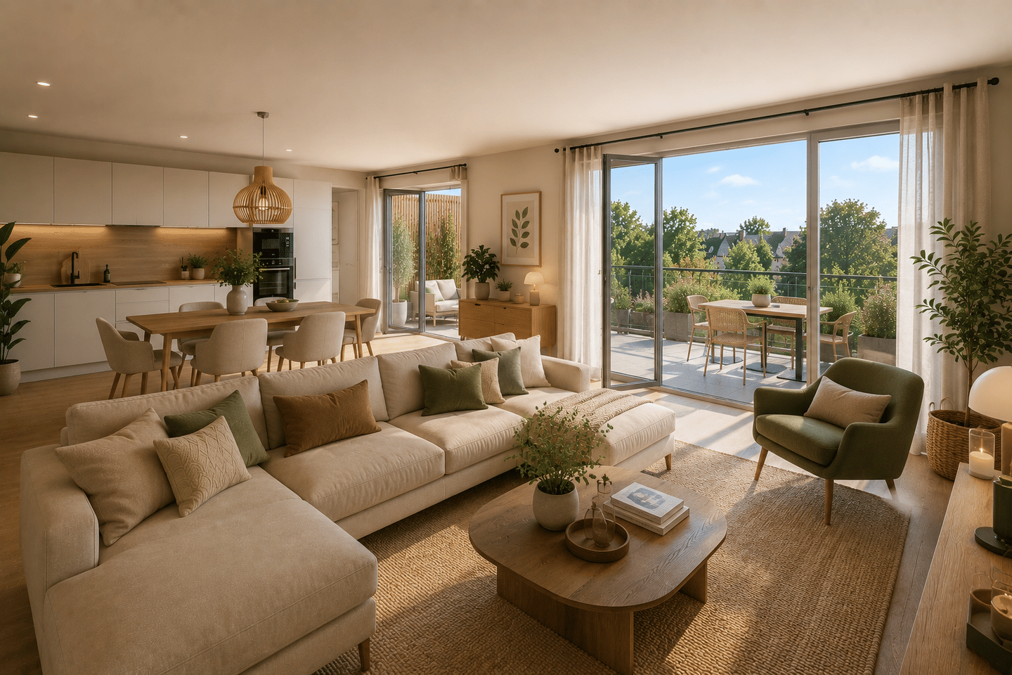 Appartement 2 pièces 44 m² · à Tours · 44 m² · 163 000 €
