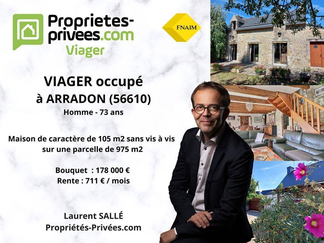 Maison 5 pièces 105 m² · à Arradon · 105 m² · 178 000 €