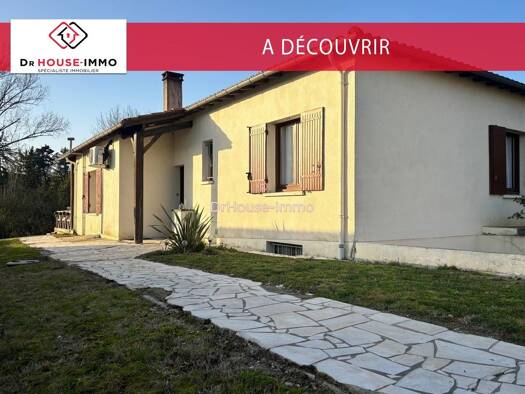 Maison à vendre 196 000 € 6 pièces 5 chambres 134,4 m² 990 m² de terrain La Réole 33190