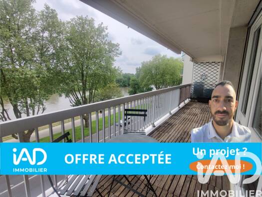 Appartement à vendre 114 990 € 2 pièces 1 chambre 43 m² Étage 3/8 Beaumont-Vauquois Orléans 45000