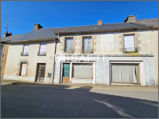 Maison à vendre 80 000 € 5 pièces 3 chambres 130 m² 527 m² de terrain La Trinité-Porhoët 56490