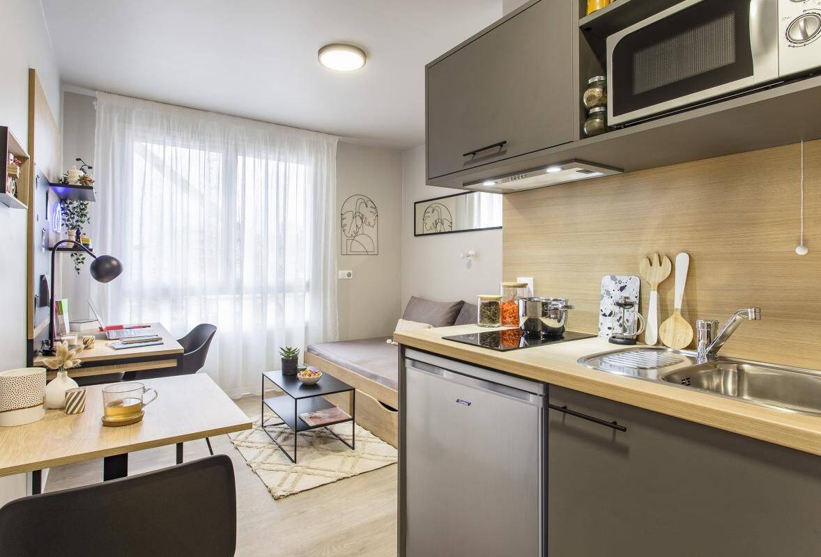 Appartement 1 pièce 16 m² · à Amiens · 16 m² · 520 €/mois
