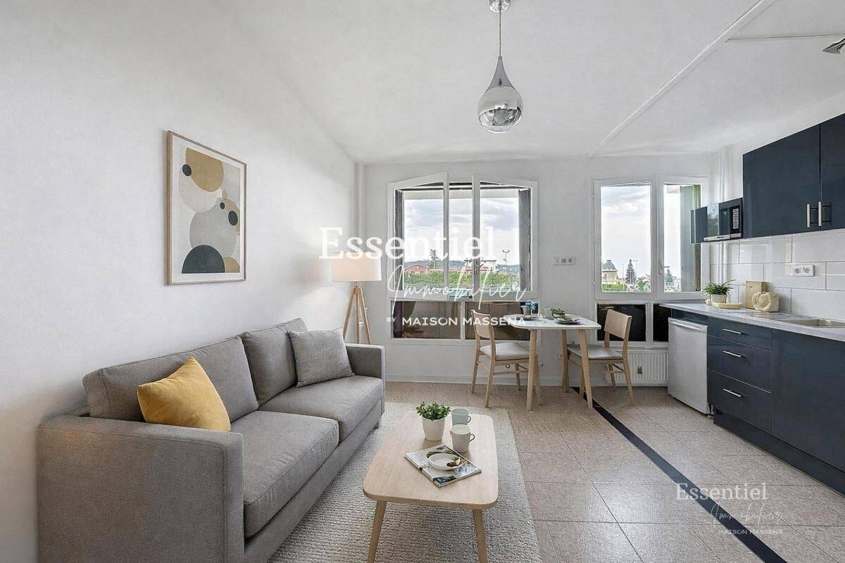 Appartement 1 pièce 21 m² · à Nice · 21,4 m² · 123 000 €